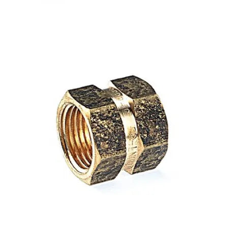 Brass Fitting - Screwed Socket HEX 20mm (3/4") Lead Free