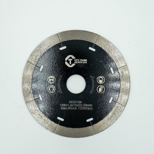 125mm Continuous Rim Diamond Blade image 0