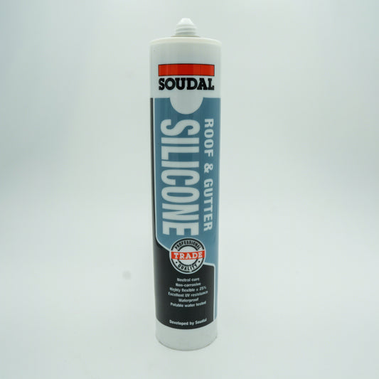 Soudal Roof & Gutter Silicone 300mL image 0