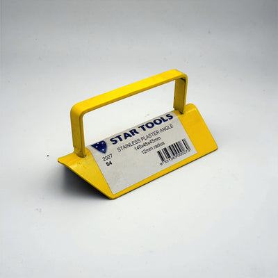 Stainless Plaster Angle 140x45x45mm 12mm Radius