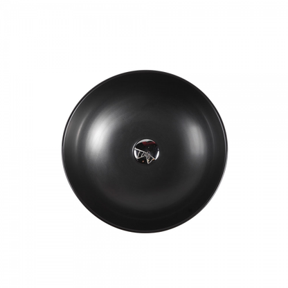 MERCIO Asti 87 Counter-top Round Basin - Matt Black image 1